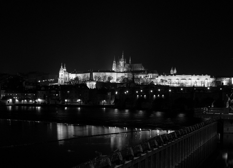 Prazsky hrad a karluv most